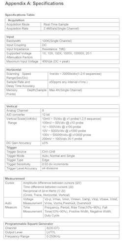 Hantek 1008C+HT201+HT30A+HT307 PC USB 8CH Automotive Diagnostic Digital Oscilloscope/DAQ/Programmable Generator - style: 1008C+HT30A+HT201+HT307