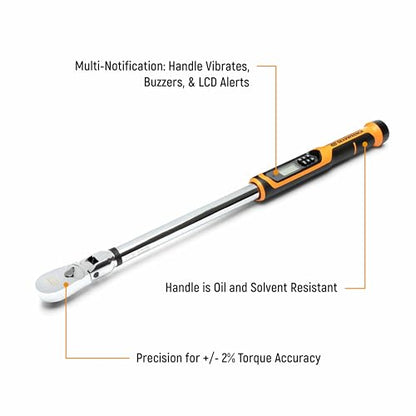 GEARWRENCH 1/2 Drive Electronic Torque Wrench | 85077 - style: 1/2 Drive