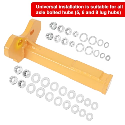 8629 Universal Wheel Bearing Removal Tool, Universally Applicable to All Axle Bolted Wheels(Yellow)