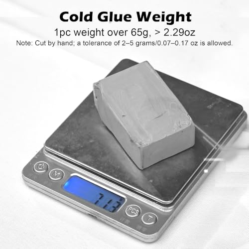 Universal PDR Cold Glue for Car Dent Removal Tools, Auto Dent Puller Sets Parts for Car Body RepairTool, PDR Parts for Slide Hammer Cold Glue Accessory (2 Pieces)