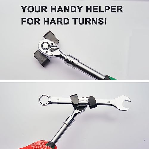 Universal Wrench Extender Adaptor, 1/2" Breaker Bars & 21mm Hex Wrench Extender Tool Drive for Repair or DIY - style: Wrench Extender