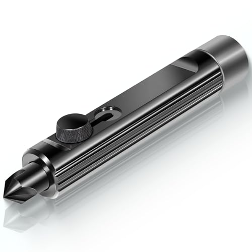 Yoursme LTTR1 Rimming & Deburring Tool for 3/16" to 1/2" Tubing, Outside/Inside Tubing Deburring Tool, Brake Line Deburring Tool, Achieve Optimal Tubing Flaring, Debur Tubing Efficiently