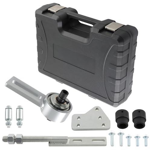 maXpeedingrods 303-1611 Engine Crankshaft Belt Pulley Removal Tool, for Ford 1.0 & 2.0 ECOBOOST Duratec Engines, with 21mm/24mm Center Socket, 1:5 Torque Multiplier