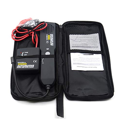 Shkalacar Automotive Electrical Open&Short Finder Circuit Tester Tone Generator Cable Wire Breaker Tracker Probe Car Diagnostic Tester Repair Tool Short Circuit Finder Car Wire Tracker