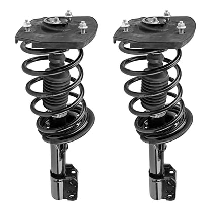 KAX Rear Strut & Coil Spring Assembly Set Driver & Passenger Sides Compatible with 04-05 08-13 Chevrolet Impala, 04-07 Pontiac Grand Prix, 14-16 Chevrolet Impala Limited, Replaces OE# 372471L/372471R - size: 04-05 08-13 Impala-Rear