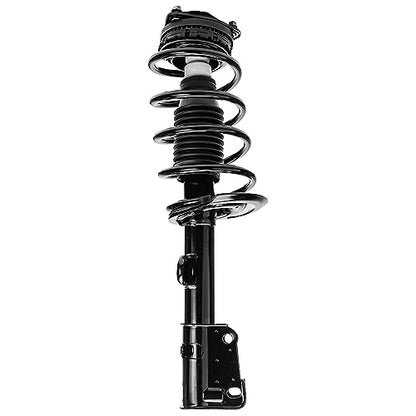 Detroit Axle - Front Struts for 2008 2009 2010 Dodge Grand Caravan Chrysler Town & Country, 2 Struts with Coil Spring Replacement Suspension Ready Strut Shock Assembly - size: 171128-DA x2/PAIR