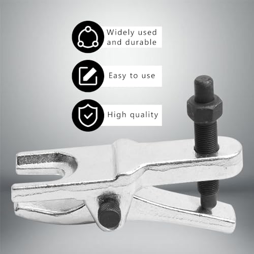 Ball Joint Separator, Universal Ball Joint Removal Tool for Separating Arms, Tie Rods, and Ball Joints on Cars, Light Trucks, ATVs 1-1/8" to 2-1/8" Adjustable Tie Rod Removal Tool