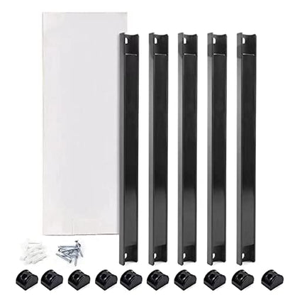 DGSL Magnetic Tool Holder Strip 5 Pack, 16 In Heavy Duty Tool Organizer Magnetic Strip, Tool Magnet Bar For Garage Tool Organization - size: 16 In x 5