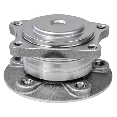 Detroit Axle - Pair Rear Wheel Bearing and Hubs Assembly for Volvo S60 2001-2009, S80 1999-2006, S70 2001-2007, FWD Only, 512233 - style: 512233 x2/Pair