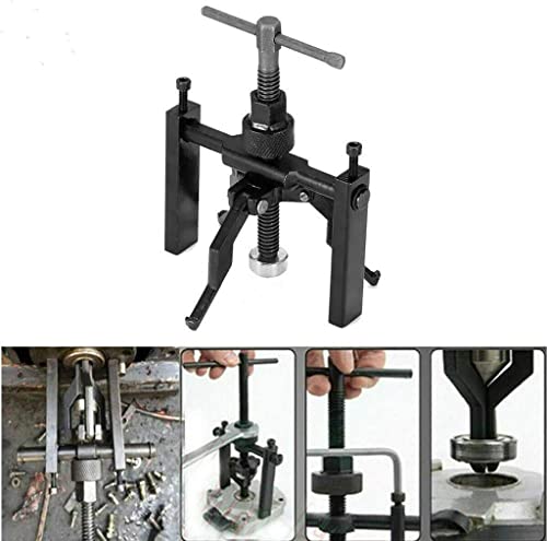 Pilot Bearing Puller with 3 Detachable Jaw, Adjustable Range Gear Extractor,Manual Puller Bushing Gear Extractor Wheel Bearing Pullers Set for Motorcycle Car Auto