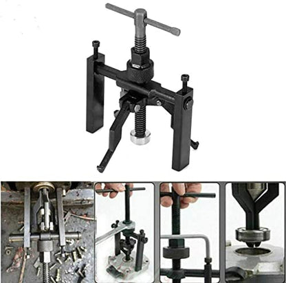 Pilot Bearing Puller with 3 Detachable Jaw, Adjustable Range Gear Extractor,Manual Puller Bushing Gear Extractor Wheel Bearing Pullers Set for Motorcycle Car Auto