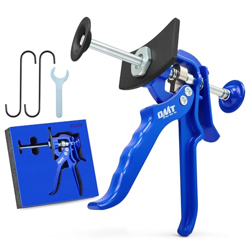 OMT Speedy Brake Caliper Compression Tool for Brake Pad Replacement, Blue | For Single Piston Dual Piston on Most Cars & Trucks; Aluminum & Steel Build; Brake Maintenance; Auto Technicians