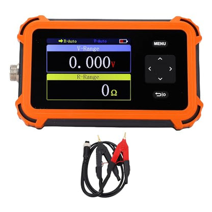 Battery Voltage and Internal Resistance Tester for LFP/Batteries – Digital Analyzer with 110V, LCD Screen, Compatible with Car, RV, Solar & Marine Battery Systems