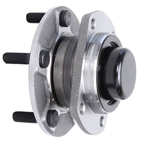 Detroit Axle - FWD Rear Wheel Bearing Hubs for 2004-2007 Chrysler Town & Country 2001 2005 Dodge Grand Caravan, 2 Wheel Bearing Hubs Assembly Set Replacement, Pair Hubs - style: 512170 x2/Pair