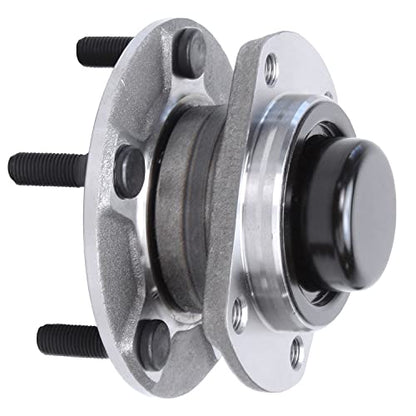 Detroit Axle - FWD Rear Wheel Bearing Hubs for 2004-2007 Chrysler Town & Country 2001 2005 Dodge Grand Caravan, 2 Wheel Bearing Hubs Assembly Set Replacement, Pair Hubs - style: 512170 x2/Pair