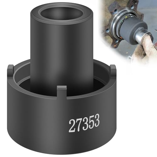 Sunluway 27353 Rear Axle Nut Wrench, 10.5 inches, for Ford F-250, F-350, F-450 Super Duty Trucks 2003 & Up, Rear Spindle Axle Hub Nut Socket Wrench Replace for OEM# 27353, Ford 205-448, OTC 6601,