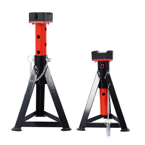 3 Ton Car Jack Stands - 8,000 lbs Capacity Heavy Duty Pin Type Professional Car Jack Stand with Security Locking Pins Home Tools Jack Stands 2 Pack