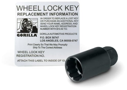 Gorilla Automotive 73641TXX Toyota O.E. Wheel Locks With Washer (14mm x 1.50 Thread Size),Chrome - size: 14 Millimeter x 1.50