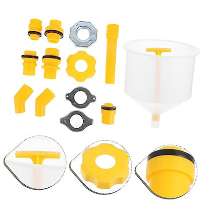 1set Spill Coolant Filling Kit Radiator Funnel for Easy Engine Flush and Antifreeze Filling Design Prevents Spills and Trapped Air