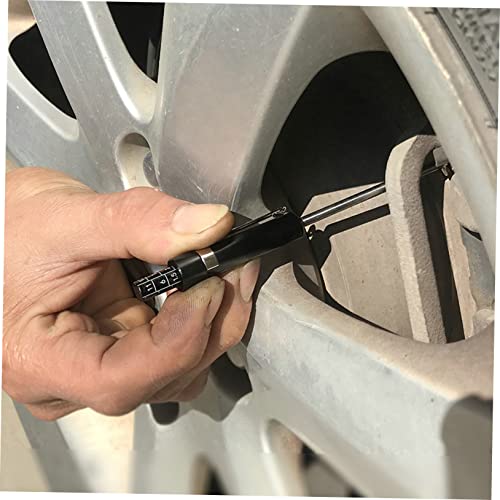 GARVALON 1pc Car Brake Pad Detection Pen Tire Tread Depth Gauge Brake Pad Thickness Measurement Tool High Precision Easy to Read