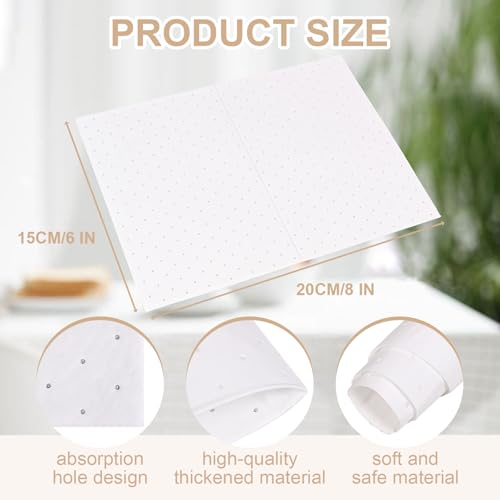 PONO 200 Pcs Oil Absorbent Pads, 15x20 in White Heavy Weight Oil-Only Absorbent Pad,Used for Oil Spill Cleaning in Garage Workshop, Reusable, Washable, Durable - size: 200Pcs, 15"X20"