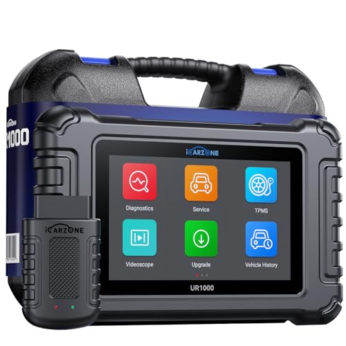 ICARZON UR1000 Wireless Diagnostic Tool for All Cars, All System OBD2 Scanner 49 Resets, 40000+ Bidirectional Test, Battery Registration, TPMS Programming, CANFD, Free Update