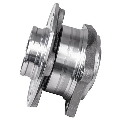 Detroit Axle - Pair Rear Wheel Bearing and Hubs Assembly for Volvo S60 2001-2009, S80 1999-2006, S70 2001-2007, FWD Only, 512233 - style: 512233 x2/Pair