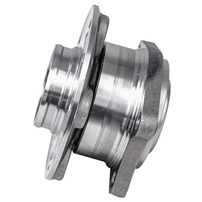 Detroit Axle - Pair Rear Wheel Bearing and Hubs Assembly for Volvo S60 2001-2009, S80 1999-2006, S70 2001-2007, FWD Only, 512233 - style: 512233 x2/Pair