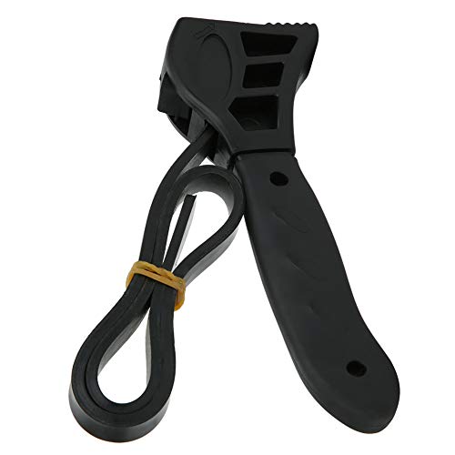 Strap Wrench Rubber Belt Adjustable Oil Filter Spanner for Automotive Kitchen Use Easily Remove Pool Bottles