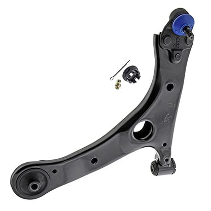 Detroit Axle - 4pc Front End Suspension Kit for Toyota 2014-2019 Corolla, 2 | Lower Control Arms w/Ball Joint Assembly 2 Struts 2015 2016 2017 2018 Replacement Quick Install Ready Struts Shocks Assembly - size: 4CQ50075/Big Kit