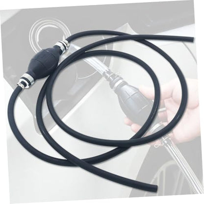 Healifty Transfer Siphon Pump Kit Durable Hand Pump with Hose Efficient Liquid Transfer for Automotive Use Nbr Rubber Construction