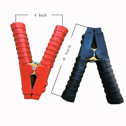 NANSH Booster Jumper Cable Copper Clamps Heavy Duty Car Battery Charger Clamps (2 Pair) - size: 2 Pair