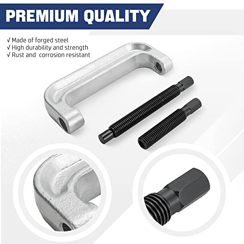 DASBET Large Ball Joint Press | Extended C-Frame Press for U-Joints Removes Ball Joints | Works with Most Toyota, Chevrolet, Dodge Ram, and Ford Pick-Up Trucks