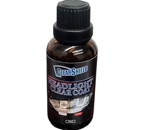 Clearshield Headlight Restoration Kit with Car Buffer Polisher - Professional Headlight Restorer Kit and DIY Headlight Cleaner - Restore Head Light Lens to New Condition - 50+ Cleanings