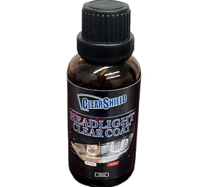 Clearshield Headlight Restoration Kit with Car Buffer Polisher - Professional Headlight Restorer Kit and DIY Headlight Cleaner - Restore Head Light Lens to New Condition - 50+ Cleanings