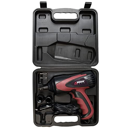 Wagan EL2257 12V DC Mighty Impact Wrench, 1/2 inch 12 Volt Electric Impact Wrench Kit, 271 ft-lbs, Tire Repair Tools with Sockets and Carry Case - size: EL2257 12V