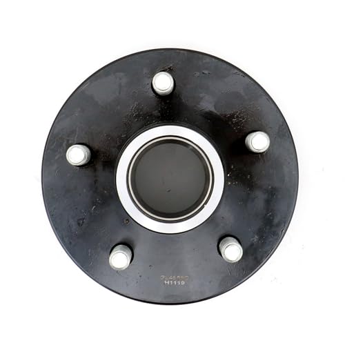 Trailer Hub Assembly 5-Bolt 4-1/2" Circle with 1-3/8" to 1-1/16" Tapered Spindle and Bearings - size: UCUT GL4856C*1