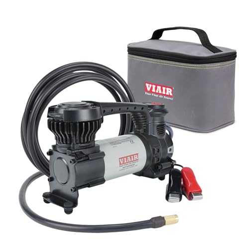 VIAIR Digital EVC88P - Portable Air Compressor Tire Inflator for Car, Truck, SUV & RV | Preset Automatic Shut Off Feature | 12V Heavy Duty On/Off Road Tire Pump Air Compressor 120 PSI - style: Digital Automatic