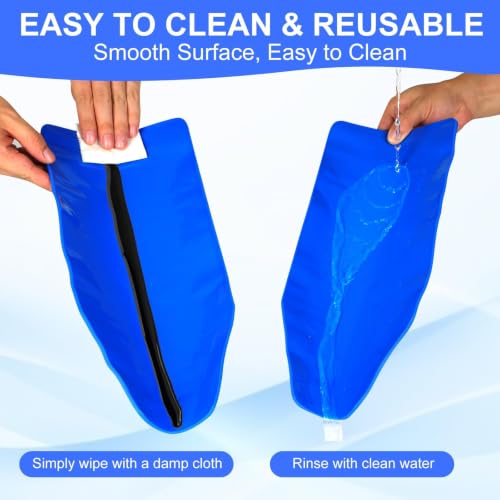 Flexible Oil Funnels Reusable Form a Foldable Moldable Change Draining Tool | Spill-Free Oil Change Tools Catch Pan Funl for Automotive Use Cars Motorcycles Mechanic Blue ﻿