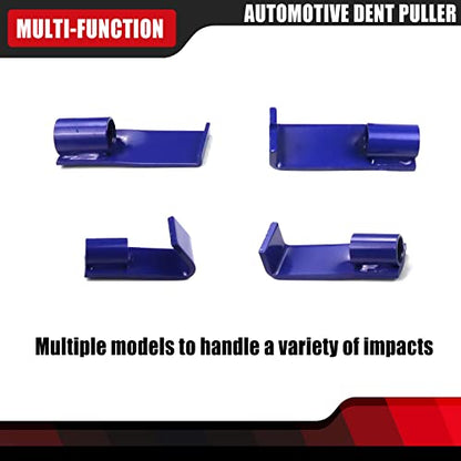 Automotive Dent Puller with 20lbs Universal Slide Hammer | Auto Body Truck Repair Tool Kit 20Repair Frame Set with Carrying Case 15PCS