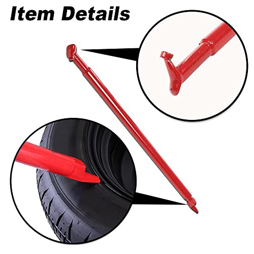 G-PLUS Manual Tire Changer, Tire Bead Breaker, Portable Hand Tool Manual | Car Tire Changer for Garage & Auto Shop