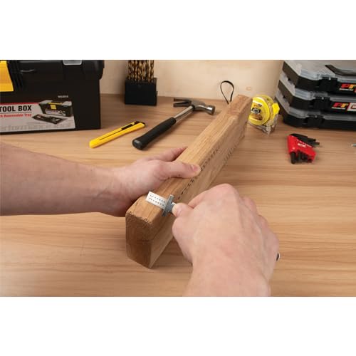 Performance Tool W5707 6-Inch Stainless Steel Sliding Depth Gauge, Silver