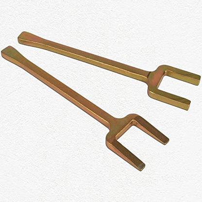 12020 Front Wheel Drive Axle Puller/Fork & Shim Tool + CV Axle Removal Tool / 1040 CV Joint Fork Removing Adapter, Use to Break Half Shafts Loose from Transaxle, Fix Damaged CV Joints