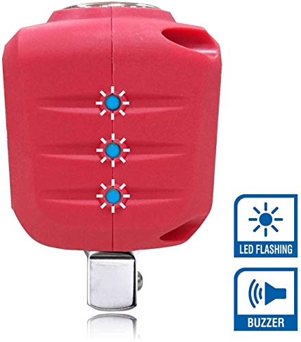 ACDelco 1/2” Digital Torque Adapter (25 to 250 ft-lbs) with Audible, LED Alert ARM602-4A