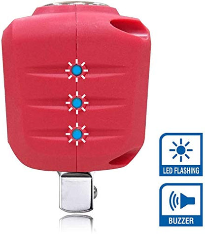ACDelco 1/2” Digital Torque Adapter (25 to 250 ft-lbs) with Audible, LED Alert ARM602-4A