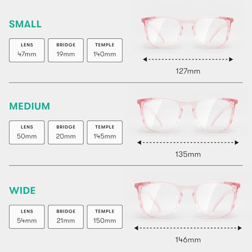 Stoggles Square Z87.1 Certified Polycarbonate Safety Glasses, Anti-Fog | Stylish, Protective, Blue-Light + UV Blocking, Top/Side Shields, Rx Ready, Unisex, Light, Scratch & Impact Resistant - color: Blush, size: Medium