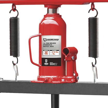 Strongway 12-Ton Hydraulic H-Frame Shop Press | Controlled pressing force, Automotive repair, Bearing service, Straightening/fabrication, Shop-ready construction - style: 12 ton