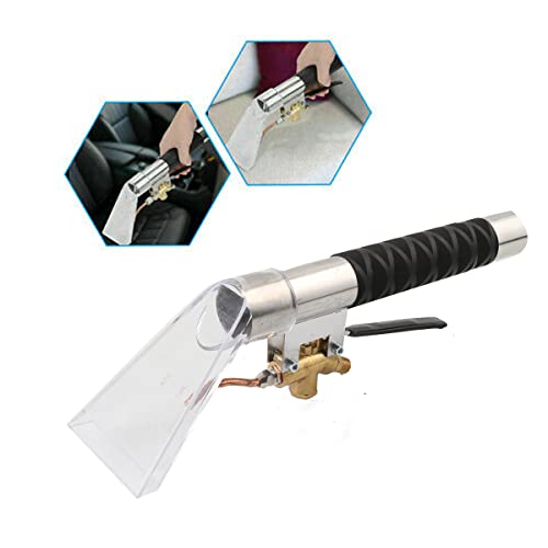 Manual Carpet Extractor Upholstery Carpet Cleaning Furniture Extractor Portable Steam Wand Hand Extractor for Car Automotive Interiors Indoor/Outdoor Furniture Carpet