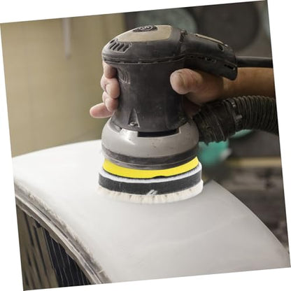ABOOFAN -in-one Car Polishing Kit 5 Sets Wool Felt Polishing Wheel for Drill Buffing Wheel Kit Sanding Disc Pad Angle Grinder Car Pad