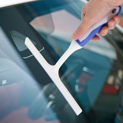 2pcs Car Window Squeegees Lightweight Efficient Windshield Cleaner for Car and Home Glass Surfaces Gentle Non-Scratch Design Removes Water Spots and Debris Quickly